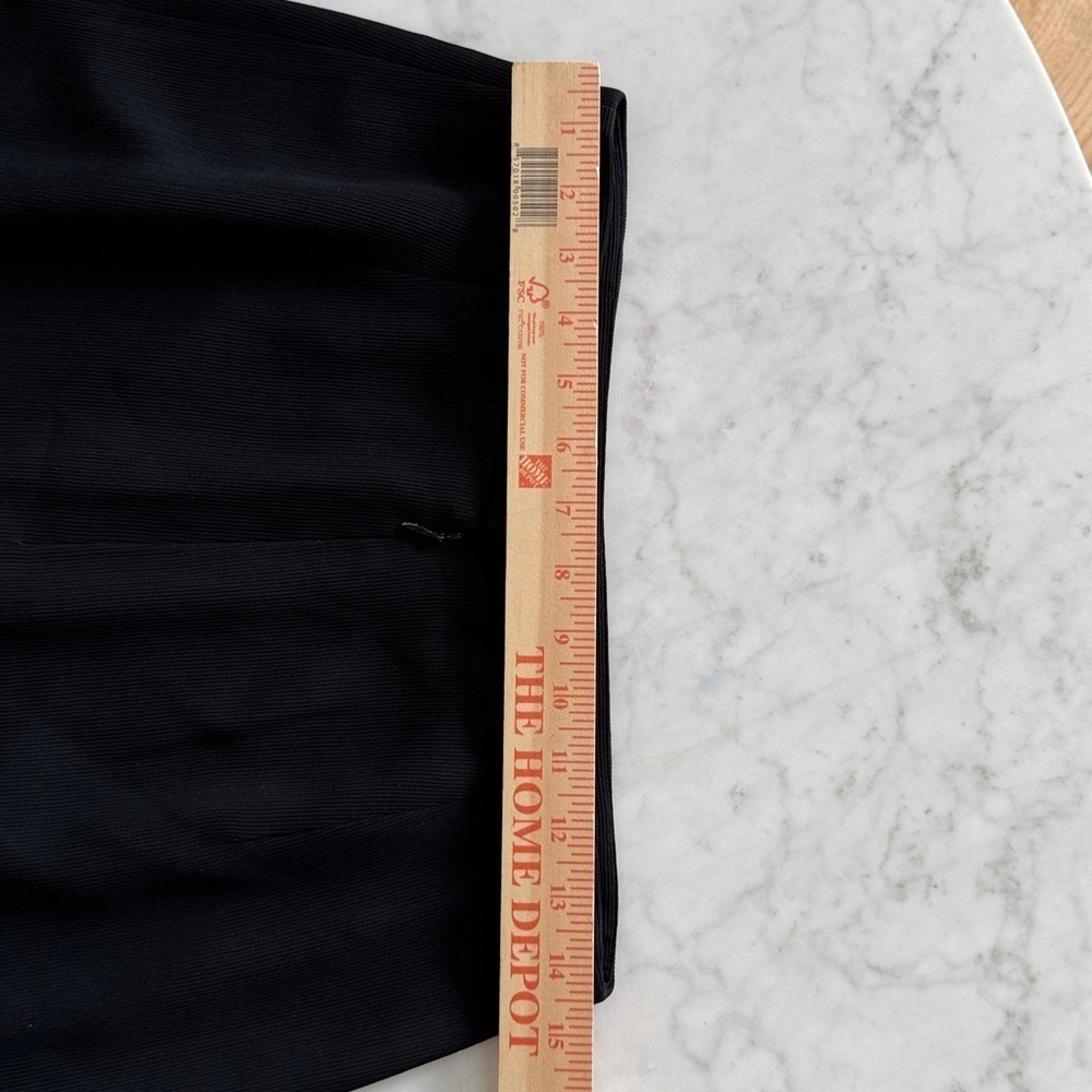 Garfield & Marks Black Pencil Skirt Womens Size 8 Knee Length Workwear - Picture 4 of 5